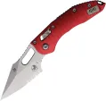 Microtech Stitch S/E Ram Lok SW PS Red - MCT17466