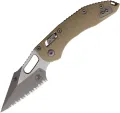 Microtech Stitch S/E Ram Lok AP FS Tan - MCT17765
