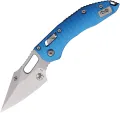 Microtech Stitch S/E Ram Lok SW Blue - MCT18250