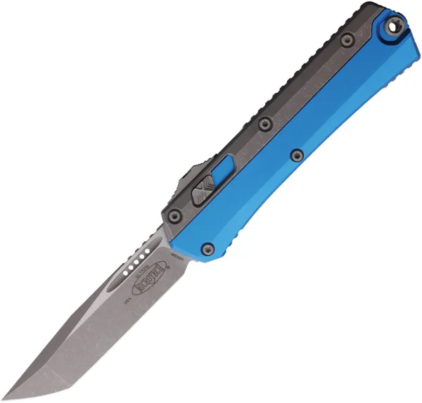 Microtech Auto Glykon T-E OTF AP Blue MCT18510APBL