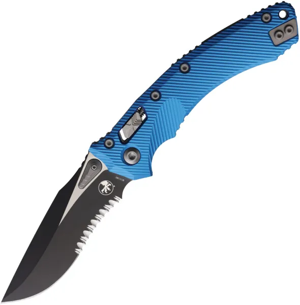 Microtech Amphibian Ram-Lok Blue PS MCT18883