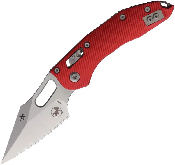 Microtech Stitch S-E Ram Lok SW FS Red MCT18969