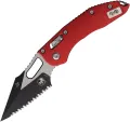 Microtech Stitch S/E Ram Lok FS Red - MCT19455