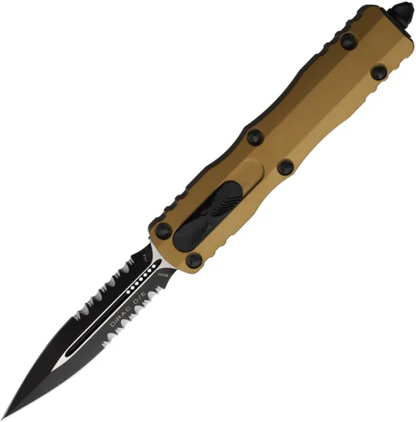 Microtech Auto Dirac D-E OTF Tan PS MCT2252TA