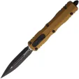 Microtech Auto Dirac Delta D/E OTF Tan - MCT2271TA
