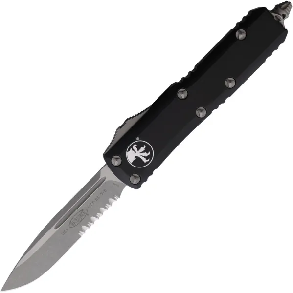 Microtech Auto UTX-85 S-E OTF AP Blk MCT23111AP