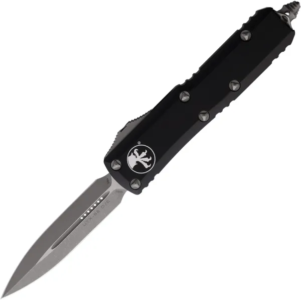 Microtech Auto UTX-85 D-E OTF Ap Blk MCT23210AP