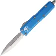 Microtech Auto UTX-85 D/E OTF FS Blue - MCT2326BL