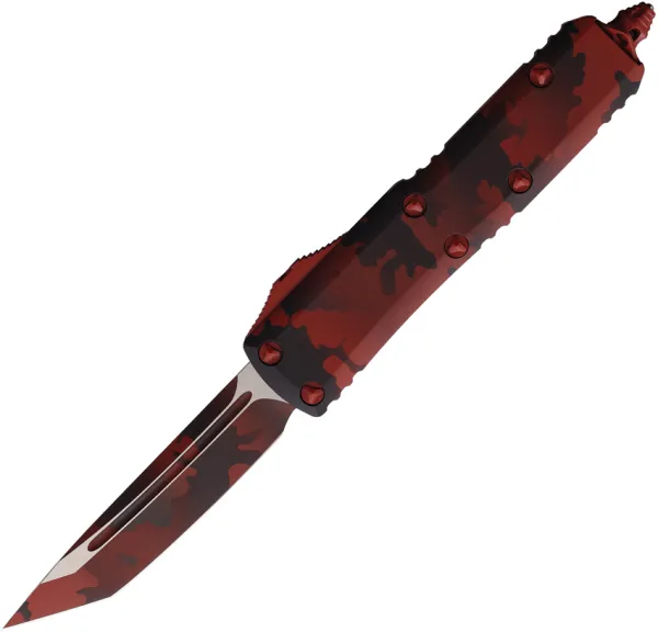 Microtech Auto UTX-85 T-E OTF Red Camo MCT2331RCS
