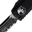 Microtech Auto UTX-85 T-E OTF Black Tact MCT2333T