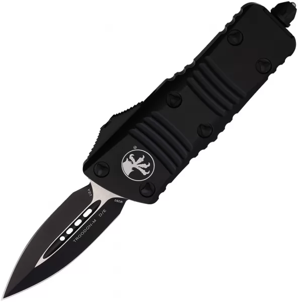 Microtech Auto Mini Troodon D-E OTF Blk MCT2381T