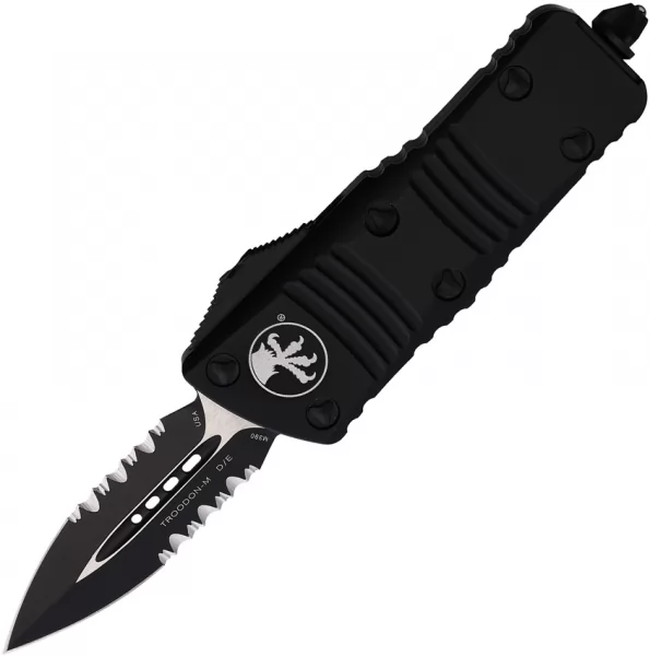 Microtech Auto Mini Troodon D-E OTF Blk MCT2382T