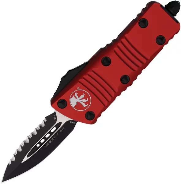 Microtech Auto Mini Troodon D-E OTF Red MCT2383RD