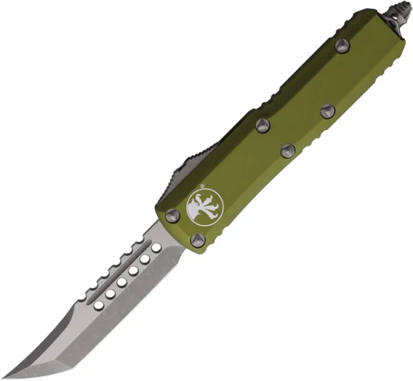Microtech Auto UTX-85 Hellhound OTF OD MCT71910APODS
