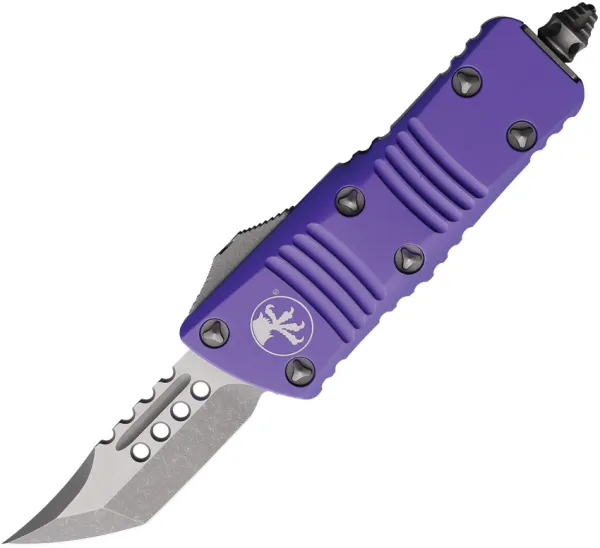 Microtech Auto Mini Troodon OTF HH Pur MCT81910APPUS
