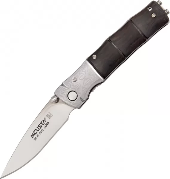Mcusta MC-0146 Bamboo Ebonywood Folder Knife