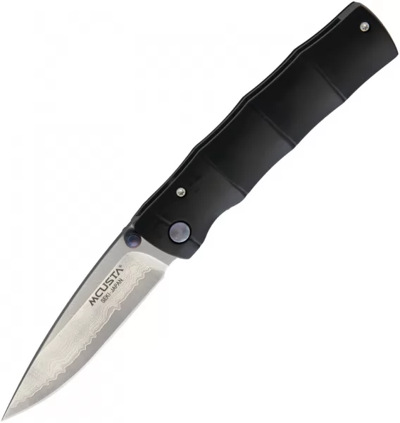 Mcusta Linerlock Pakkawood knives MCU76DP