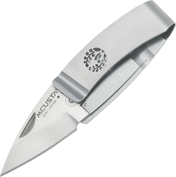 Mcusta MCU84 Money Clip Fuji Kamon Crest Knife AUS-8