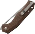 Mercury Anubi Linerlock Brn SW MER9ANUBISWP