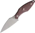 Mercury Hawky Red Burlap Micarta - MER9HWKRBFC