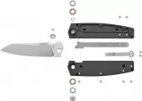 Mercury Logan Mini Linerlock SW MER9LGMSWALBK