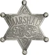 Badges Of The Old West Marshal Badge - MI3008