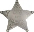Badges Of The Old West US Marshal Badge - MI3016
