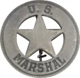 Badges Of The Old West US Marshal Badge - MI3019