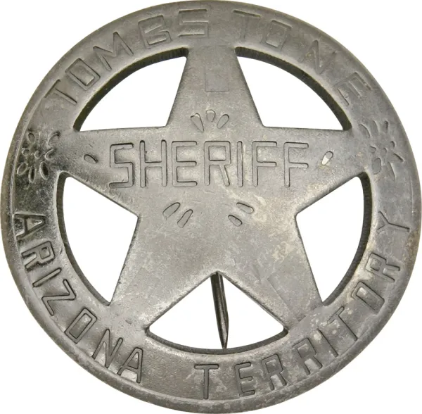 Badges Of The Old West Tombstone Arizona Terr Sheriff MI3029