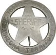 Badges Of The Old West Tombstone Arizona Terr Sheriff - MI3029