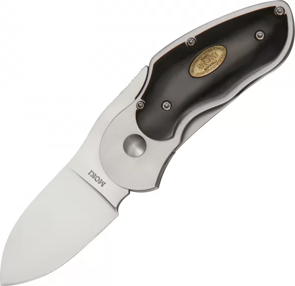 Moki Rabbit Framelock Polished knives MK021BKPMP