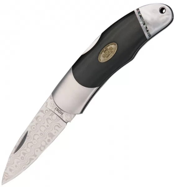 Moki Clio Lockback Black Micarta knives MK207MEGE