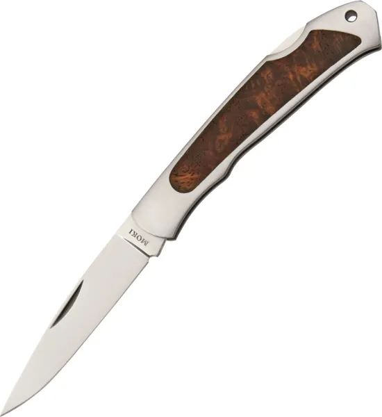 Moki Ezo Red Fox Lockback knives MK610J