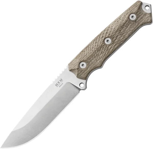MKM-Maniago Knife Makers Base Camp Fixed Blade Canvas MKMBCGC