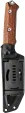MKM-Maniago Knife Makers Base Camp Fixed Blade Santos MKMBCS