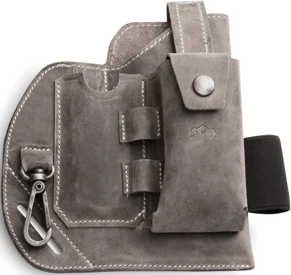 MKM-Maniago Knife Makers Belt Organizer Gray MKMBOLS1