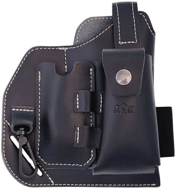 MKM-Maniago Knife Makers Belt Organizer Sheath Black MKMBOLS1BK