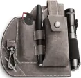 MKM-Maniago Knife Makers Belt Organizer Gray MKMBOLS1