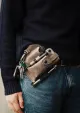 MKM-Maniago Knife Makers Belt Organizer Gray MKMBOLS1