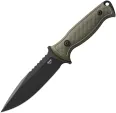 MKM-Maniago Knife Makers Delta Fixed Blade OD Green - MKMDLGODB