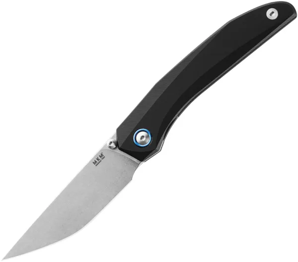 MKM-Maniago Knife Makers Detonario Linerlock Black MKMDTABK