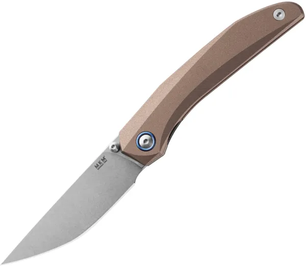 MKM-Maniago Knife Makers Detonario Linerlock Gunmetl MKMDTAGM