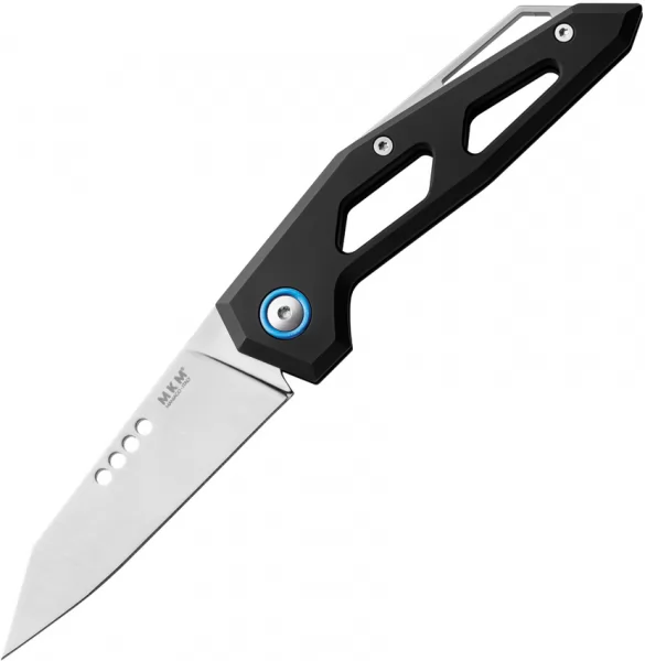 MKM-Maniago Knife Makers Edge Folder Black MKMEGABK