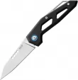 MKM-Maniago Knife Makers Edge Folder Black - MKMEGABK