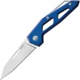 MKM-Maniago Knife Makers Edge Folder Blue - MKMEGABL