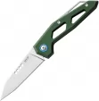MKM-Maniago Knife Makers Edge Folder Green - MKMEGAGR