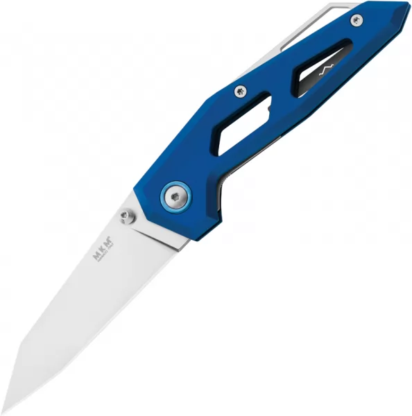 MKM-Maniago Knife Makers Edge Linerlock Blue MKMEGLABL