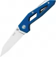 MKM-Maniago Knife Makers Edge Linerlock Blue - MKMEGLABL