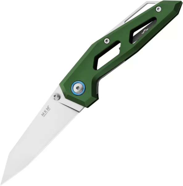 MKM-Maniago Knife Makers Edge Linerlock Green MKMEGLAGR