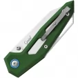 MKM-Maniago Knife Makers Edge Linerlock Green MKMEGLAGR